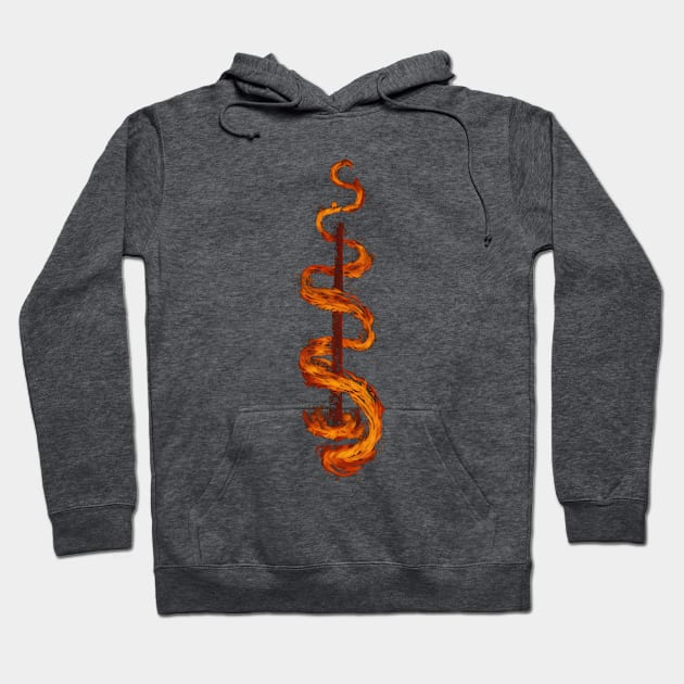 [Possible] Official Yellow [Fire] Sign [003] Hoodie by tfernandesart
